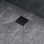 Душевой трап 10x10 AM.PM PrimeFlow W02BD-P11-010-01BM гидрозатвор с черной матовой решеткой