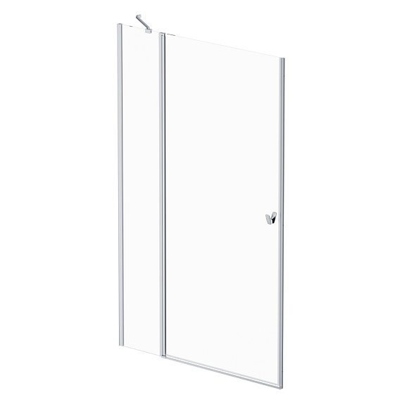 Душевая перегородка с дверью 120x190 AM.PM Sunny W87G-120-1P-MT прозрачное стекло, профиль серебристый-5