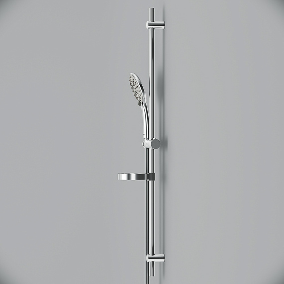 Душевой гарнитур AM.PM Bliss L F0153164 штанга, шланг, лейка 5 режимов, хром-1