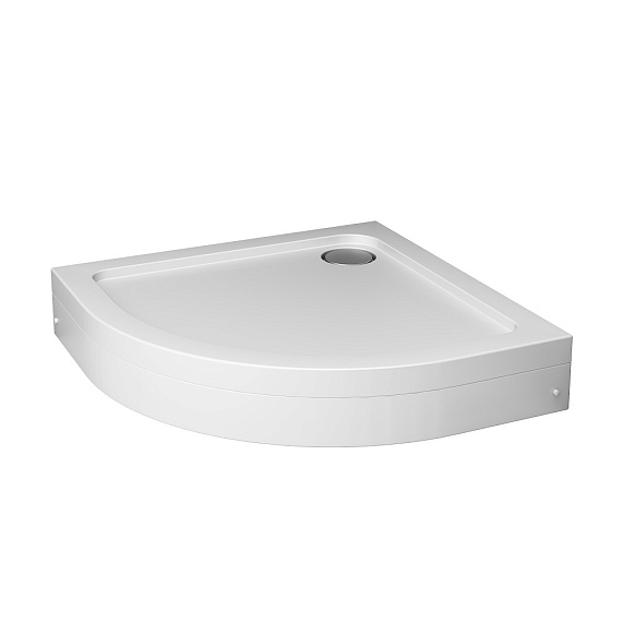 Душевой уголок с поддоном 90x90 AM.PM Gem W90G-401-090WT прозрачное стекло, профиль серебристый-1