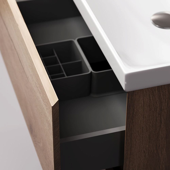 Тумба с раковиной 80 AM.PM Above M9X-FSX0602OF-WCC0600WG напольная, под дерево-4