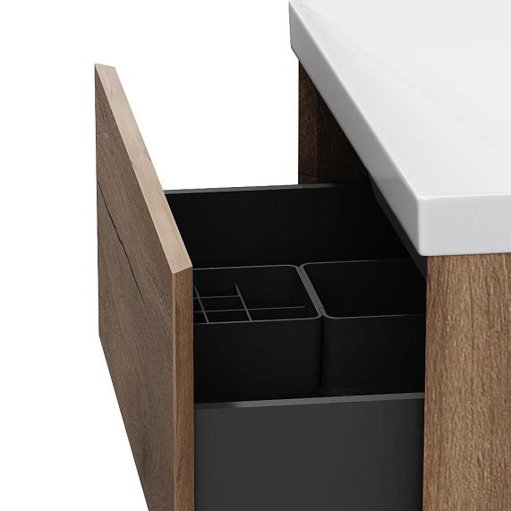 Тумба с раковиной 80 AM.PM Above M9X-FSX0602OF-WCC0600WG напольная, под дерево-8