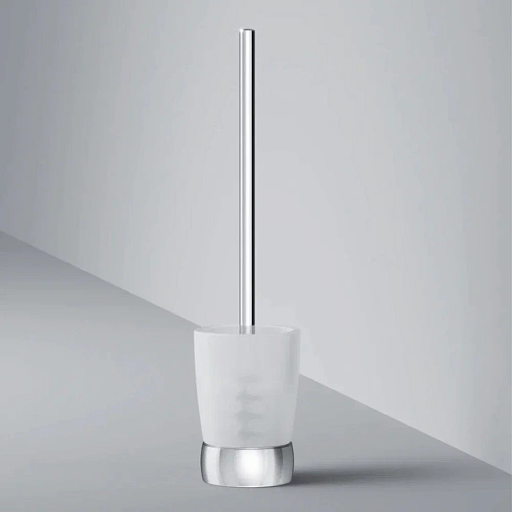 Ершик для унитаза AM.PM Sensation A3033200 со стеклянной напольной подставкой, хром-2