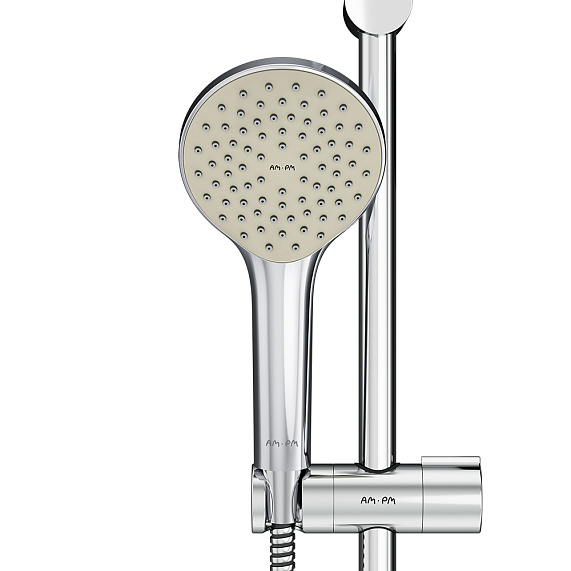 Душевой гарнитур AM.PM Gem F0190000 штанга, шланг, лейка 1 режим, хром-2