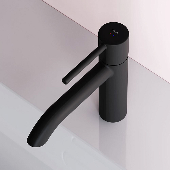 Смеситель для раковины (умывальника) AM.PM Libre F6002122 черный-3