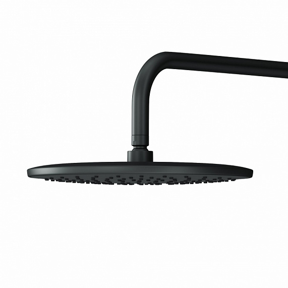 Встраиваемая душевая система AM.PM X-Joy FB85A2R002 черная: тропический верхний душ-6