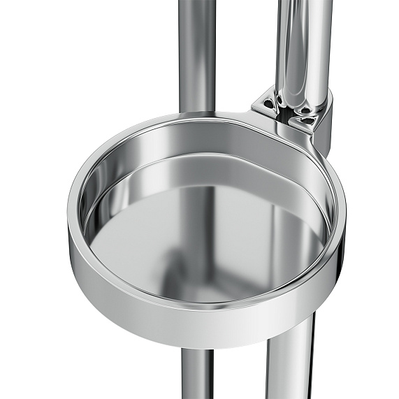 Душевой гарнитур AM.PM Bliss L F0153164 штанга, шланг, лейка 5 режимов, хром-3