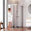 Душевое ограждение без поддона 120х90 AM.PM X-Joy W94G-403-12090-MT профиль серебристый