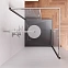 Душевое ограждение без поддона 90x90 AM.PM X-Joy W94G-403-9090-MT профиль серебристый