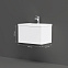 Тумба под раковину 60 AM.PM Gem M90FHX06021WG подвесная белый глянец