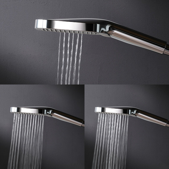 Душевая система AM.PM Func F078F300 стойка с тропическим душем, термостатом, смесителем, изливом, хром-6