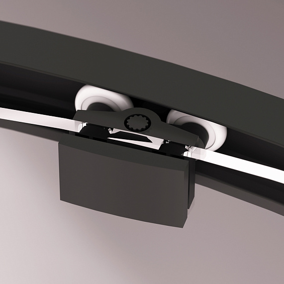 Душевое ограждение без поддона 80x80 AM.PM Above W9XG-401-8080-BT профиль черный-10