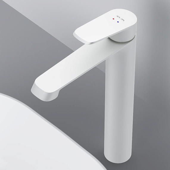 Смеситель для раковины (умывальника) AM.PM Func F8F92033 высокий, белый-5