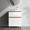 Тумба с раковиной 65 AM.PM X-Joy M85A-FSX0652-WC0652WG напольная, белый глянец